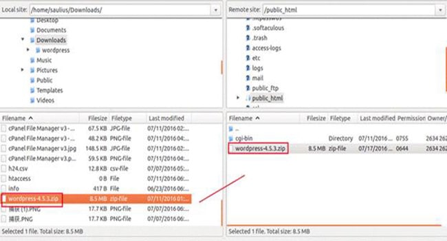 Cập nhật web lên host